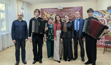 Концерт студентов класса баяна Коломенского музыкального колледжа под руководством преподавателя Фирсова А. М.