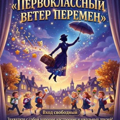 «Первоклассный Ветер перемен» — представление для первоклассников